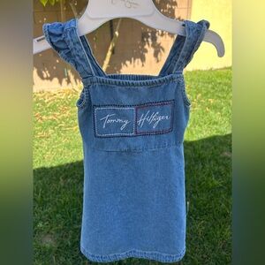 Tommy Hilfiger  girls Blue Denim dress 4